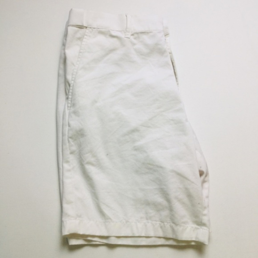 Croft & Barrow Men’s White Flat Shorts Size 34 - Picture 4 of 8